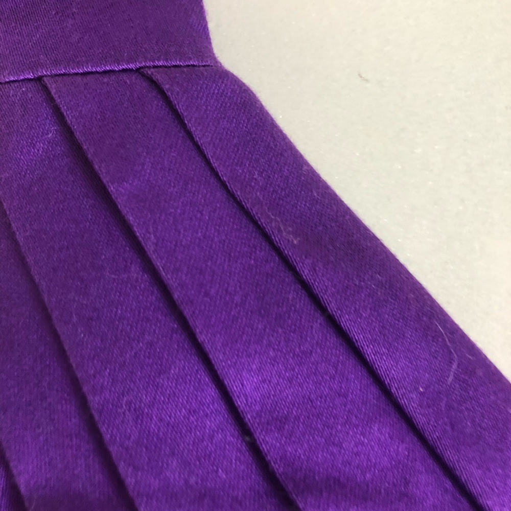 Bisou Bisou purple sleeveless dress - Picture 3 of 4